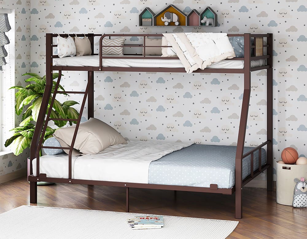 Двухъярусная кровать Гранада-1 140 коричневая
