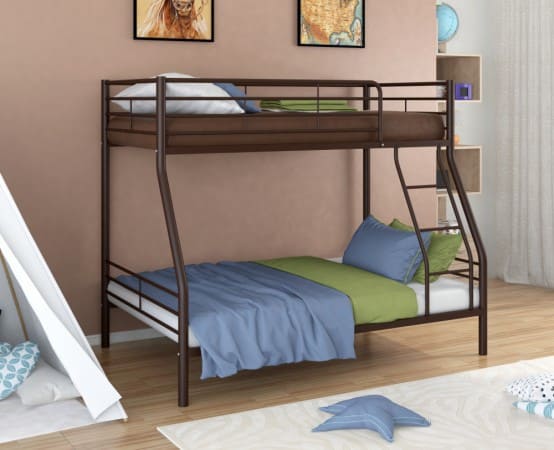 Двухъярусная кровать Гранада-2 коричневая