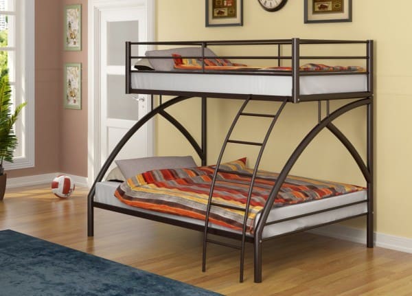 Двухъярусная кровать Виньола-2 коричневая