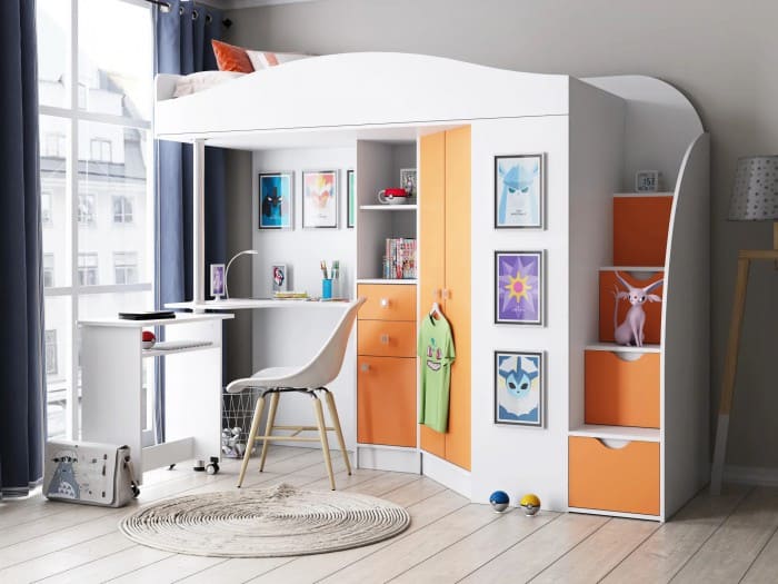 Кровати серии "Теремок"