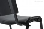 Офисный стул ИЗО black Искус. кожа PV-1